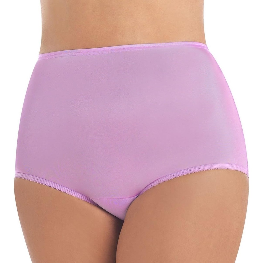 image:imageVanity Fair womens Perfectly Yours Ravissant Tailored Nylon Brief Panty 15712English Lilac