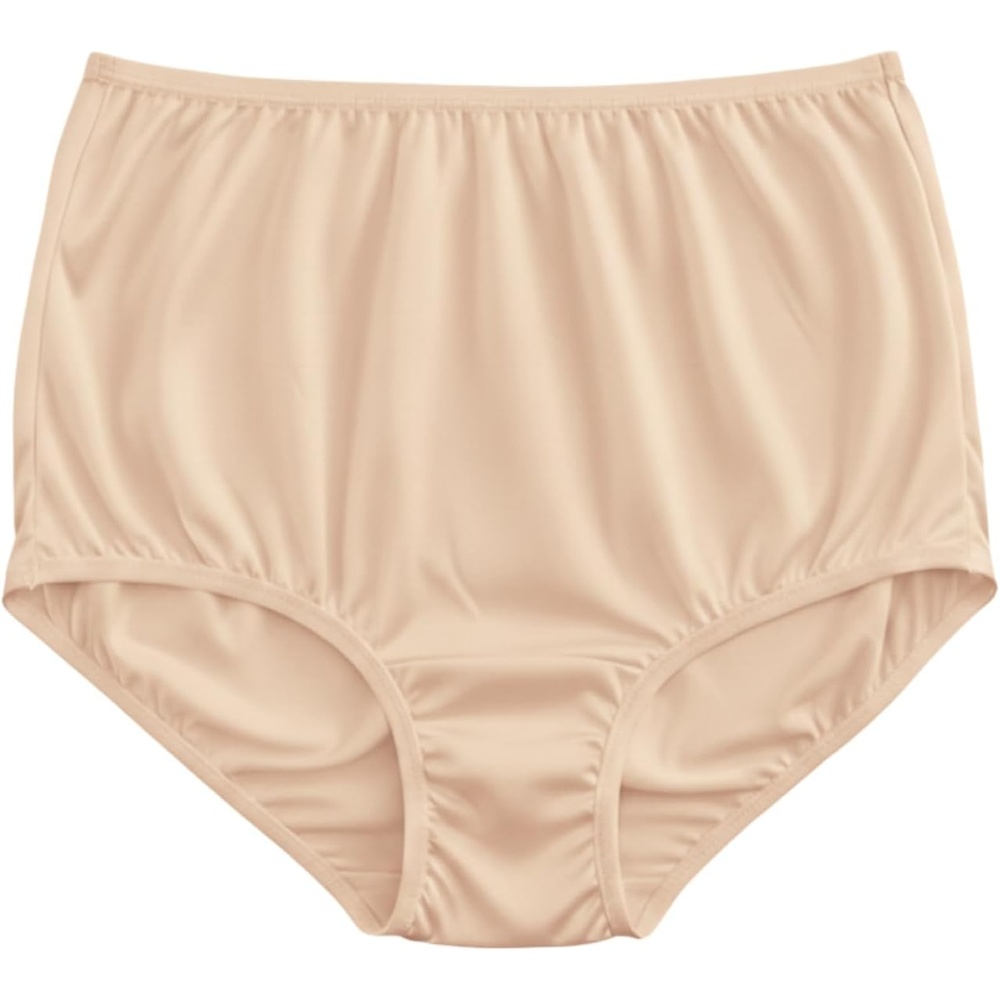 image:imageVanity Fair womens Perfectly Yours Ravissant Tailored Nylon Brief Panty 15712Fawn 1 Pack