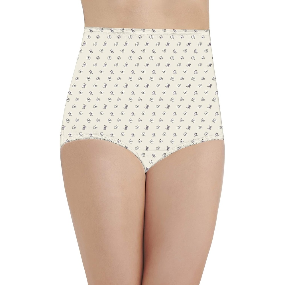 image:imageVanity Fair womens Perfectly Yours Ravissant Tailored Nylon Brief Panty 15712Little Flower Print