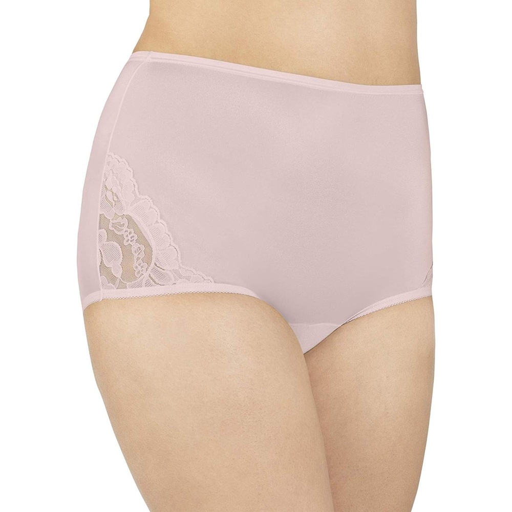 image:imageVanity Fair womens Perfectly Yours Ravissant Tailored Nylon Brief Panty 15712Sheer Quartz