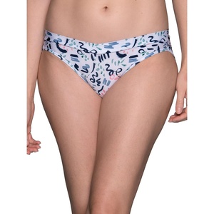 image:imageVanity Fair Womens Beyond Comfort Bikini PantiesSilky Stretch  Love Story Print