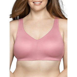 image:imageVanity Fair Womens Beyond Comfort Simple Sizing Wireless Bra Flexes to Fit Your Individual Shape Sizes S3XLPink Amethyst