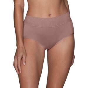 image:imageVanity Fair Womens Effortless Panties for Everyday Wear Buttery Soft Fabric amp LaceBrief  Baked Blush