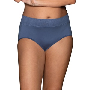 image:imageVanity Fair Womens Effortless Panties for Everyday Wear Buttery Soft Fabric amp LaceBrief  Blue Harbor