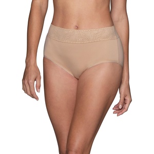 image:imageVanity Fair Womens Effortless Panties for Everyday Wear Buttery Soft Fabric amp LaceBrief  Neutral