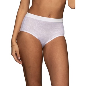 image:imageVanity Fair Womens Effortless Panties for Everyday Wear Buttery Soft Fabric amp LaceBrief  White Lace