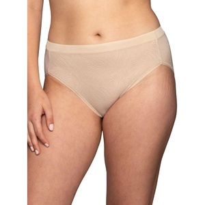 image:imageVanity Fair Womens Effortless Panties for Everyday Wear Buttery Soft Fabric amp LaceHi Cut  Neutral Lace