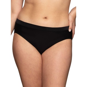 image:imageVanity Fair Womens Effortless Panties for Everyday Wear Buttery Soft Fabric amp LaceHipster  Black Lace