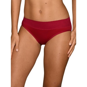 image:imageVanity Fair Womens Effortless Panties for Everyday Wear Buttery Soft Fabric amp LaceHipster  Holly Red