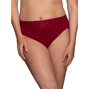 image:imageVanity Fair Womens Effortless Panties for Everyday Wear Buttery Soft Fabric amp LaceHipster  Legacy Red