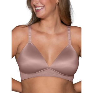 image:imageVanity Fair Womens Effortless Wireless Bra Buttery Soft Fabric amp Lightweight Memory Foam Cups up to DDBaked Blush Lace