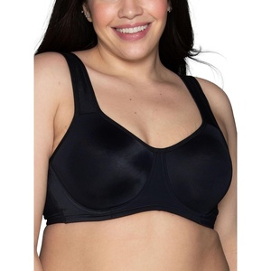 image:imageVanity Fair Womens High Impact Sports Bras for Women Breathable Moisture Wicking Non Padded Cups up to DDDBlack