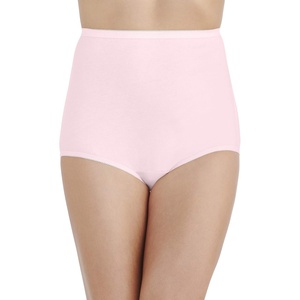 image:imageVanity Fair Womens High Waisted Underwear Full Coverage Ladies Panties Perfectly Yours BriefsCotton  Ballet Pink