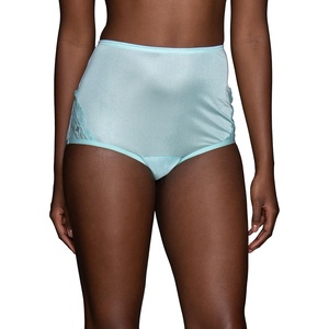 image:imageVanity Fair Womens High Waisted Underwear Full Coverage Ladies Panties Perfectly Yours BriefsNylon Lace  Azure Mist