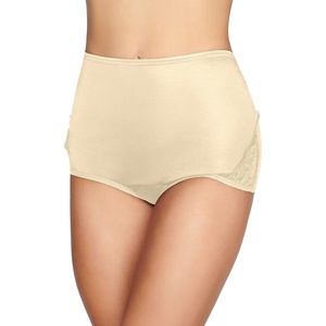 image:imageVanity Fair Womens High Waisted Underwear Full Coverage Ladies Panties Perfectly Yours BriefsNylon Lace  Candleglow