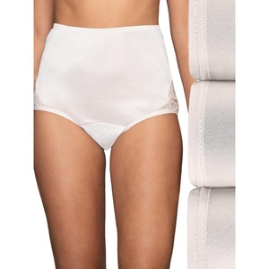 image:imageVanity Fair Womens High Waisted Underwear Full Coverage Ladies Panties Perfectly Yours BriefsNylon Lace  FawnFawnFawn