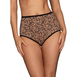 image:imageVanity Fair Womens Illumination Brief Panties Silky Stretch amp Satin TrimToffee Leopard Print