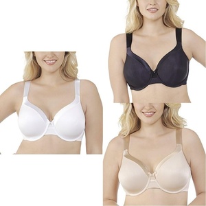 image:imageVanity Fair Womens Illumination Full Figure Zonedin Support Bra3 Pack  Star WhiteMidnight BlackRose Beige