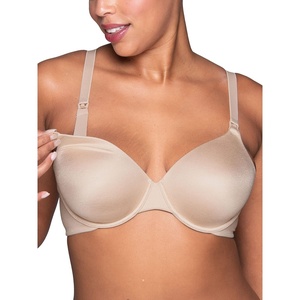 image:imageVanity Fair Womens Maternity Nursing Bras for Breastfeeding Front Clip Underwire Bra Stretch Cups Available in MultipacksNeutral