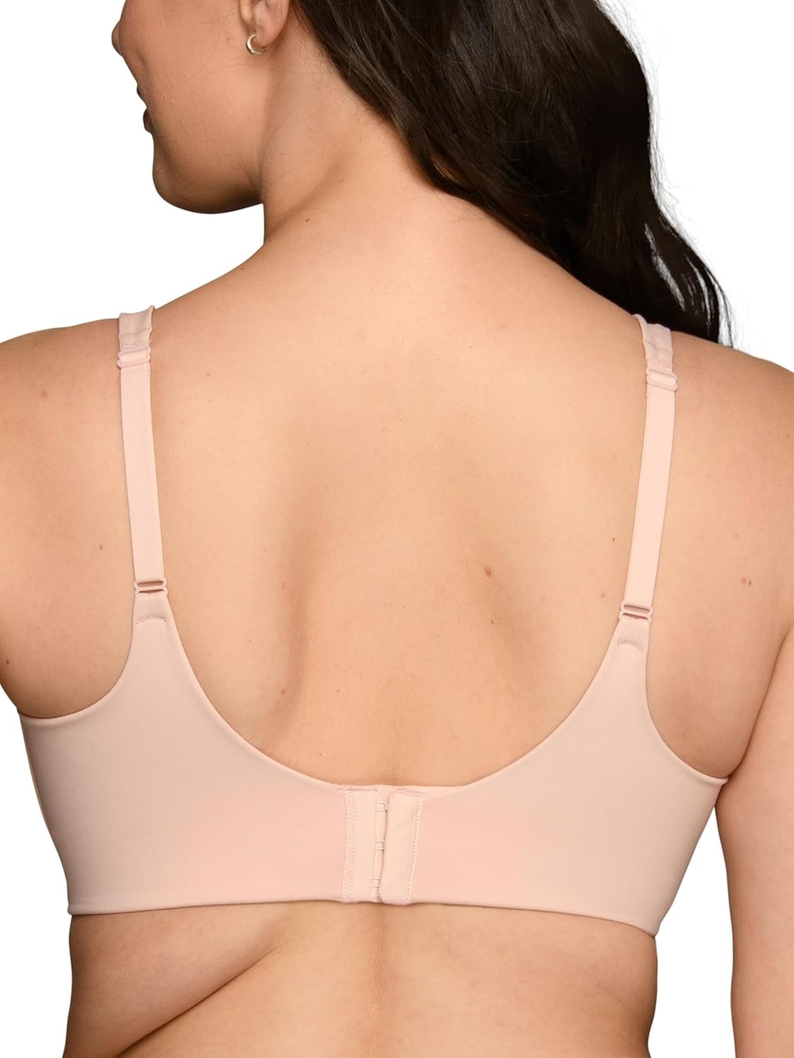 image:imageVanity Fair Womens Beauty Back Smoothing Wireless Bra with Lift Simple Sizing Available S3xlLight Lift Bare Pink