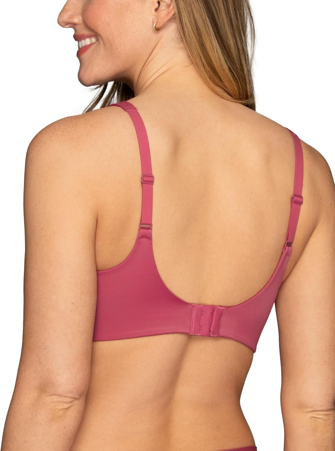 image:imageVanity Fair Womens Beauty Back Smoothing Wireless Bra with Lift Simple Sizing Available S3xlLight Lift Rose Dream