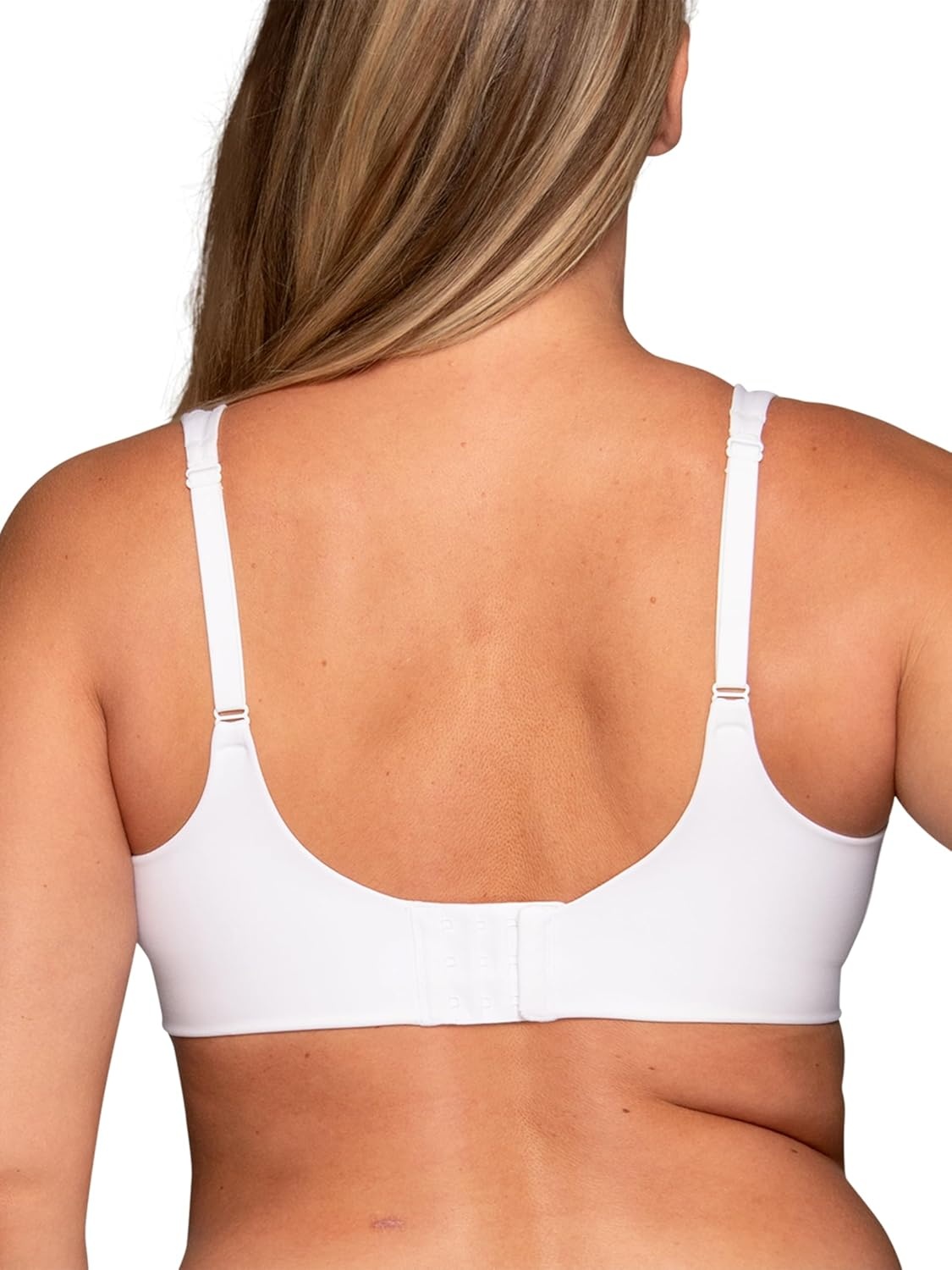 image:imageVanity Fair Womens Beauty Back Smoothing Wireless Bra with Lift Simple Sizing Available S3xlLight Lift Star White