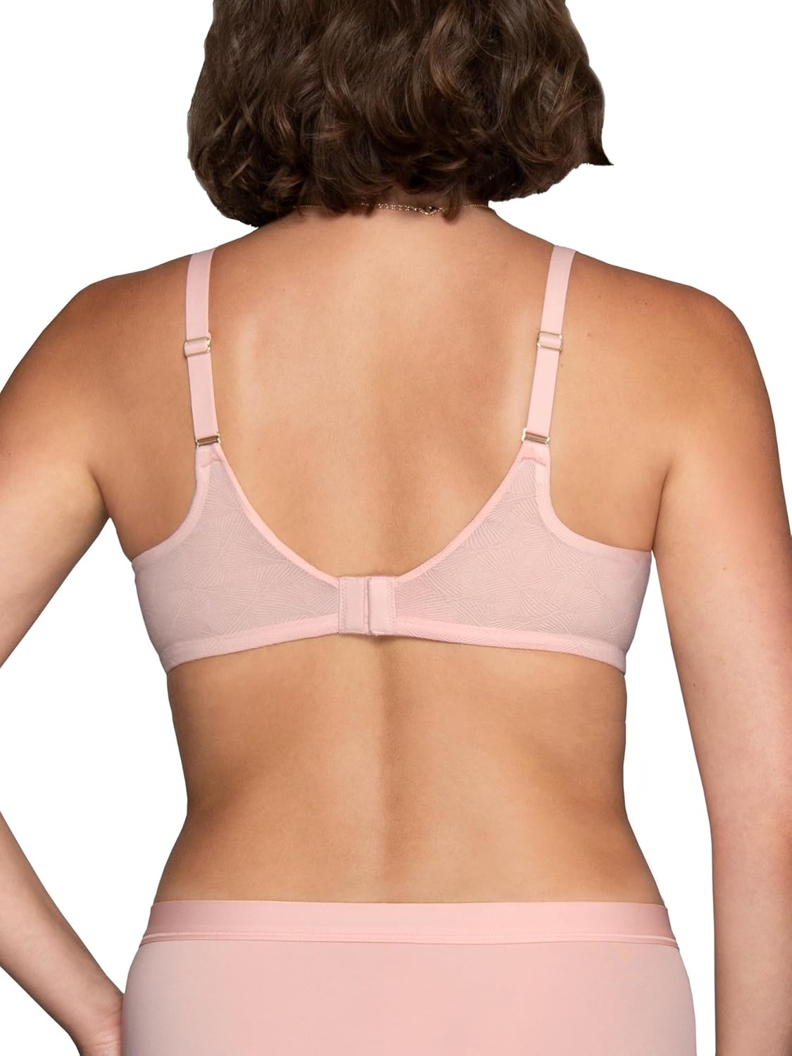 image:imageVanity Fair Womens Breathable Luxe Lightweight Bra Natural Shaping Light amp Airy Underwire Bras Full Coverage CupsBare Pink