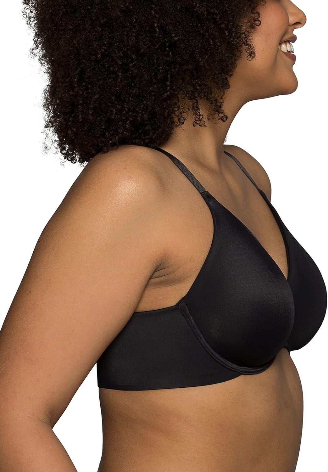 image:imageVanity Fair Womens Beauty Back NonPadded Underwire BraSmoothing Black