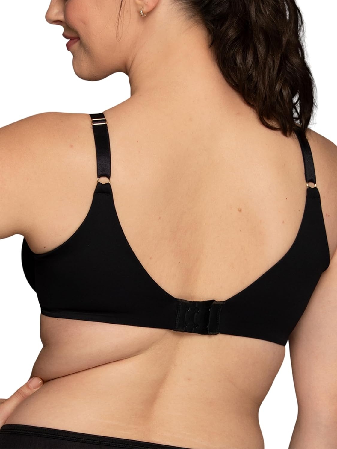 image:imageVanity Fair Womens Beauty Back NonPadded Underwire BraSmoothing Black