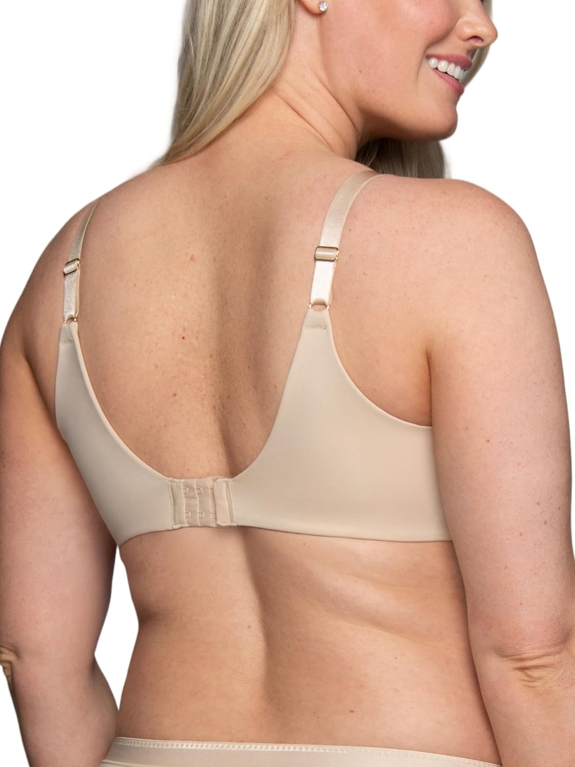 image:imageVanity Fair Womens Beauty Back NonPadded Underwire BraSmoothing Neutral