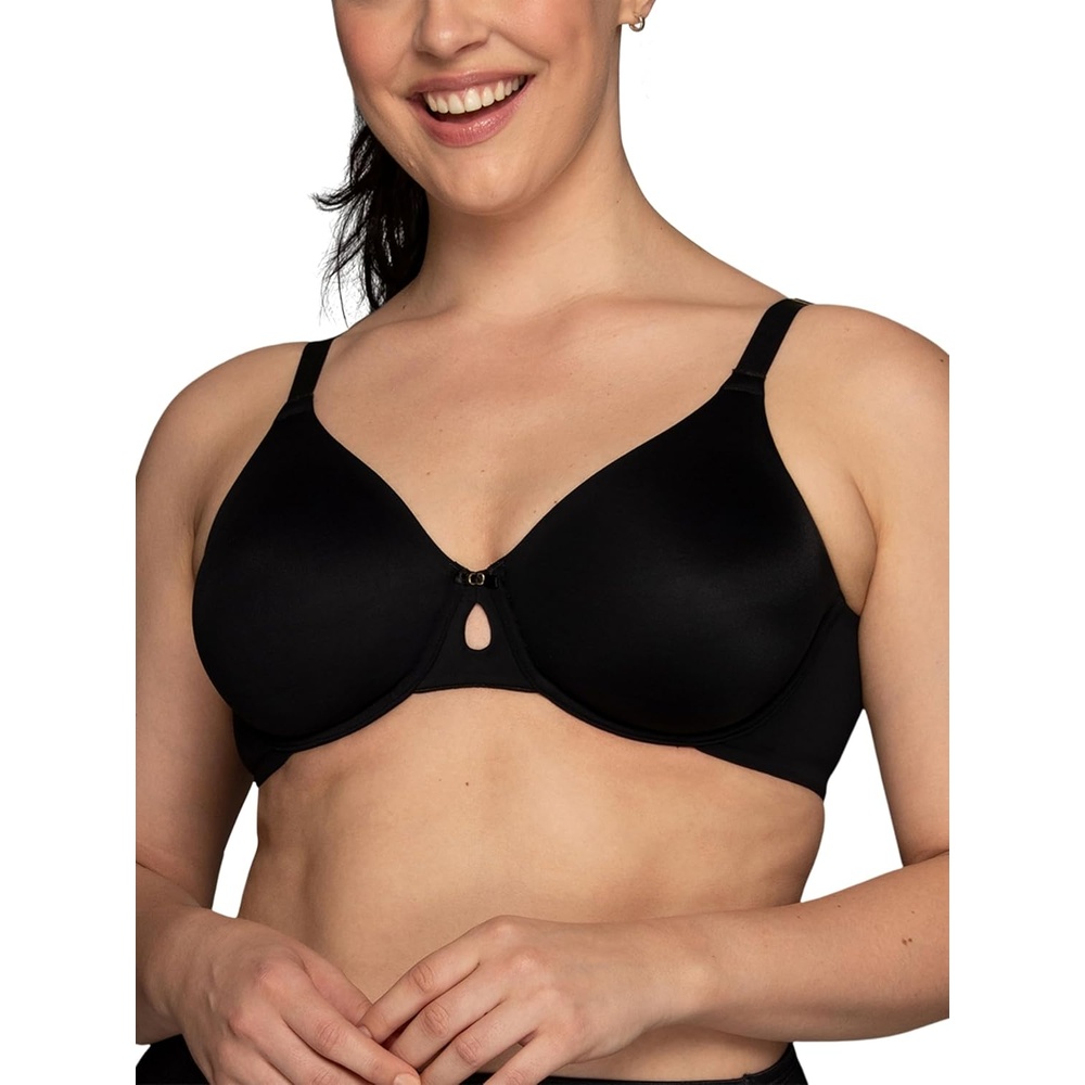 image:imageVanity Fair Womens Beauty Back NonPadded Underwire BraSmoothing Black