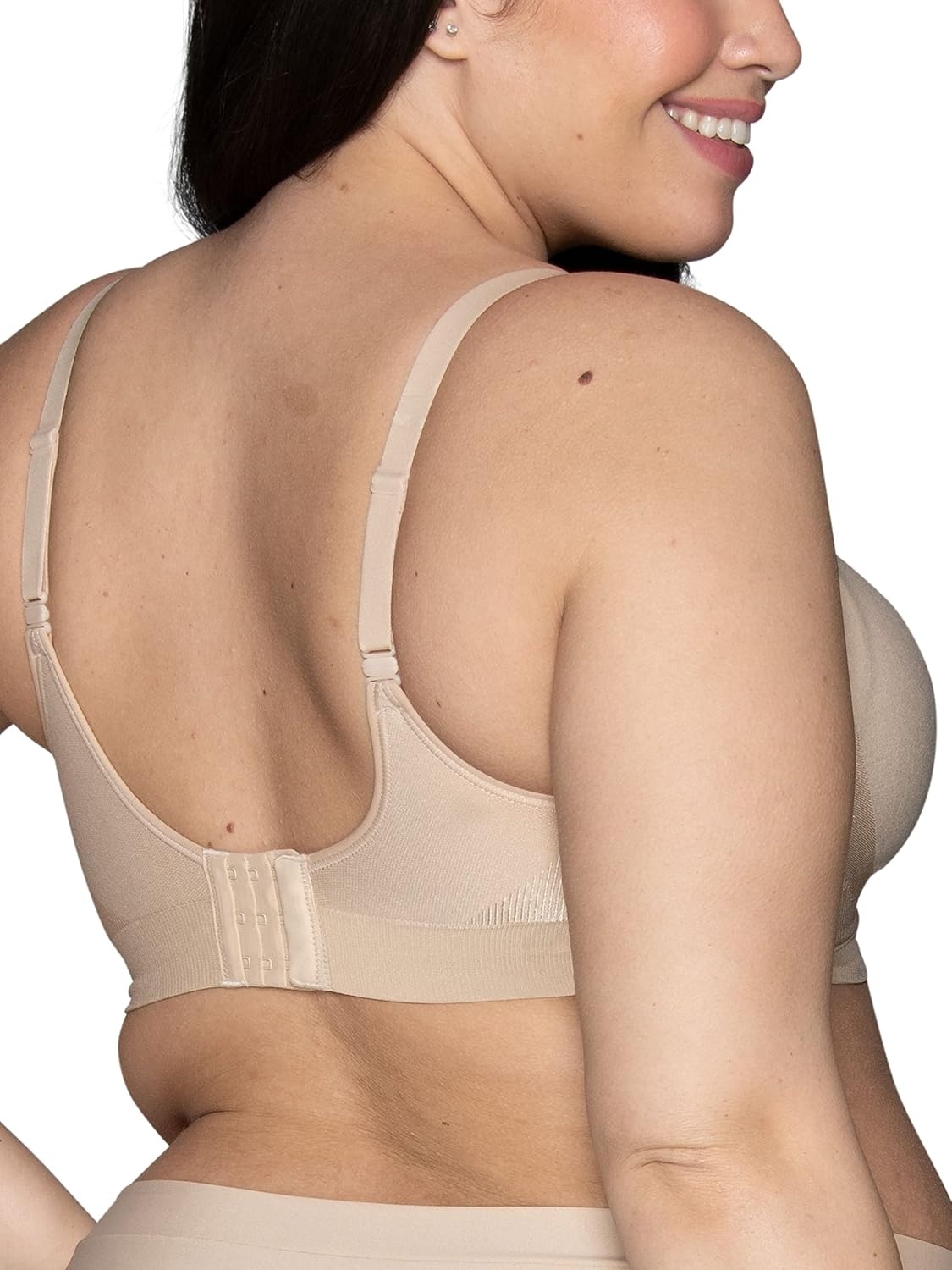 image:imageVanity Fair Womens Beyond Comfort Seamless Bra Available in Sizes S2XLDamask Neutral