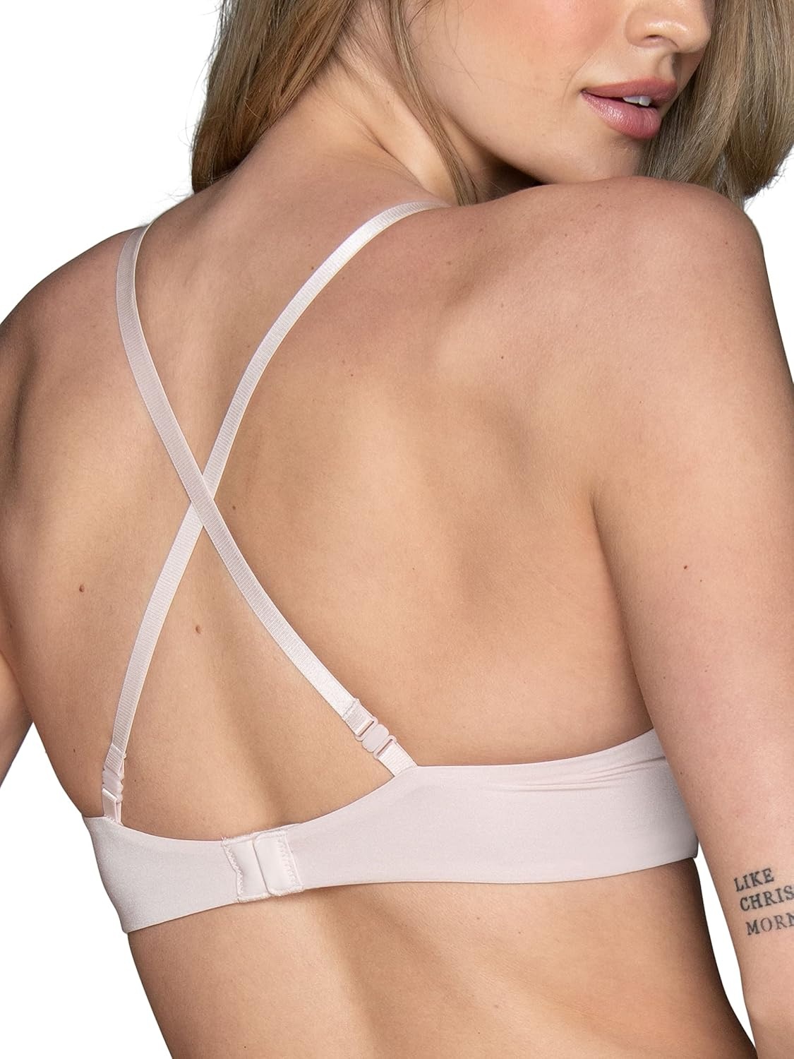 image:imageVanity Fair Womens Wireless Push Up Bra Adds Up to One Full Cup Size Bras for Women No UnderwireQuartz