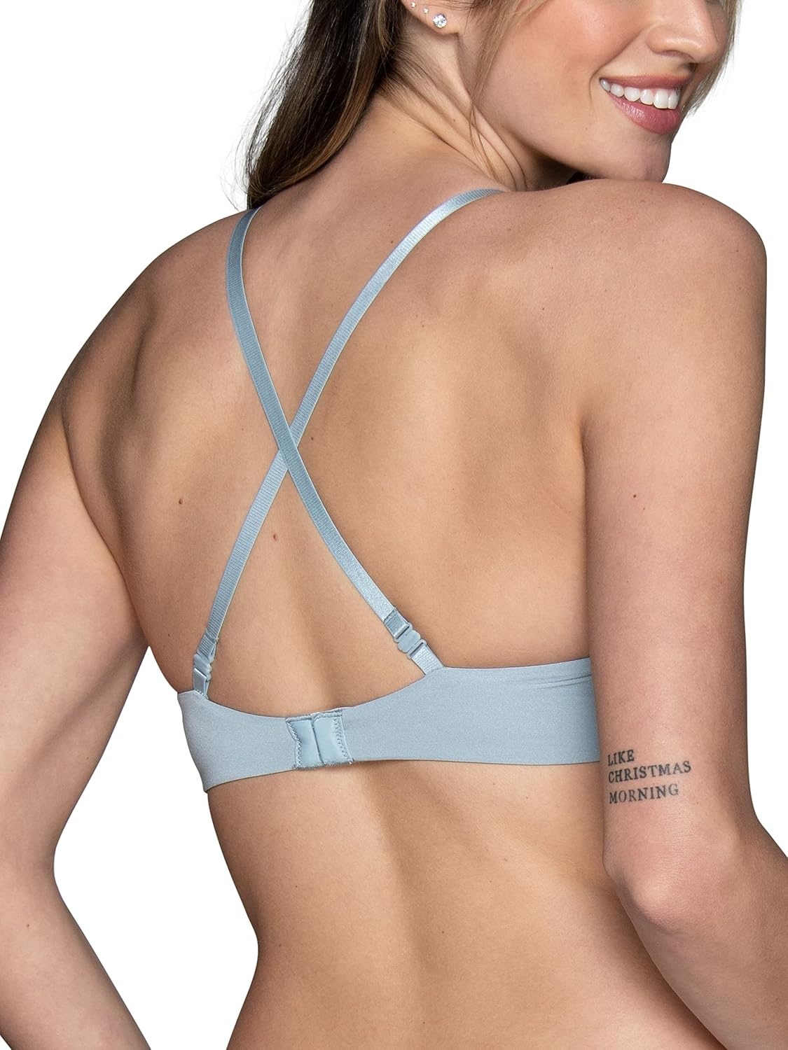 image:imageVanity Fair Womens Wireless Push Up Bra Adds Up to One Full Cup Size Bras for Women No UnderwireSeaside Mist