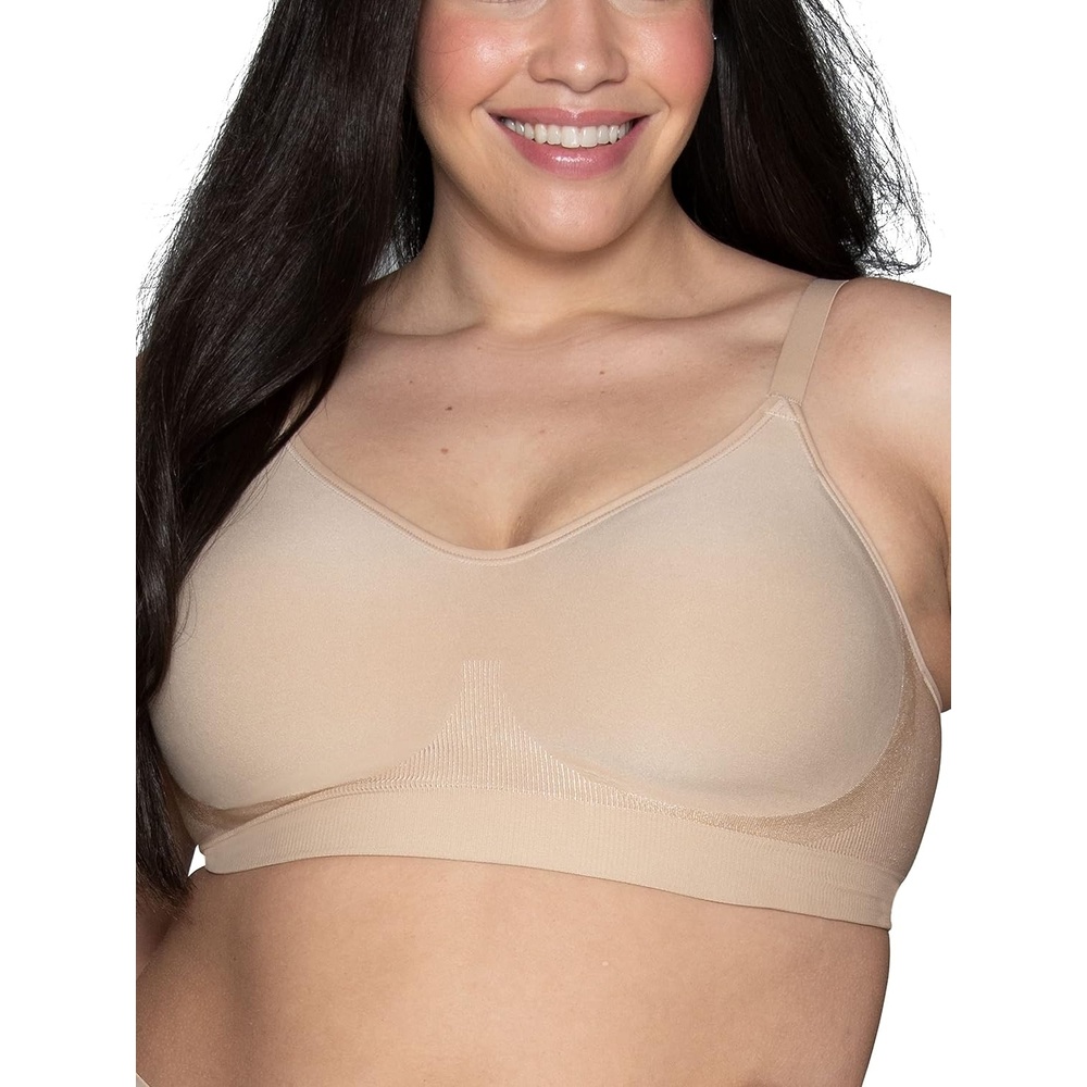 image:imageVanity Fair Womens Beyond Comfort Seamless Bra Available in Sizes S2XLDamask Neutral