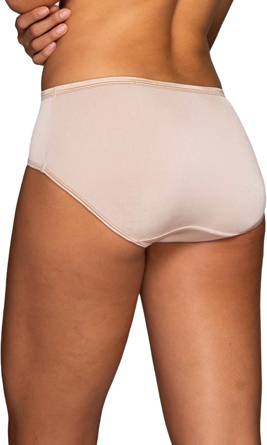 image:imageIllumination Hipster Panties Silky Stretch amp Satin TrimRose Beige