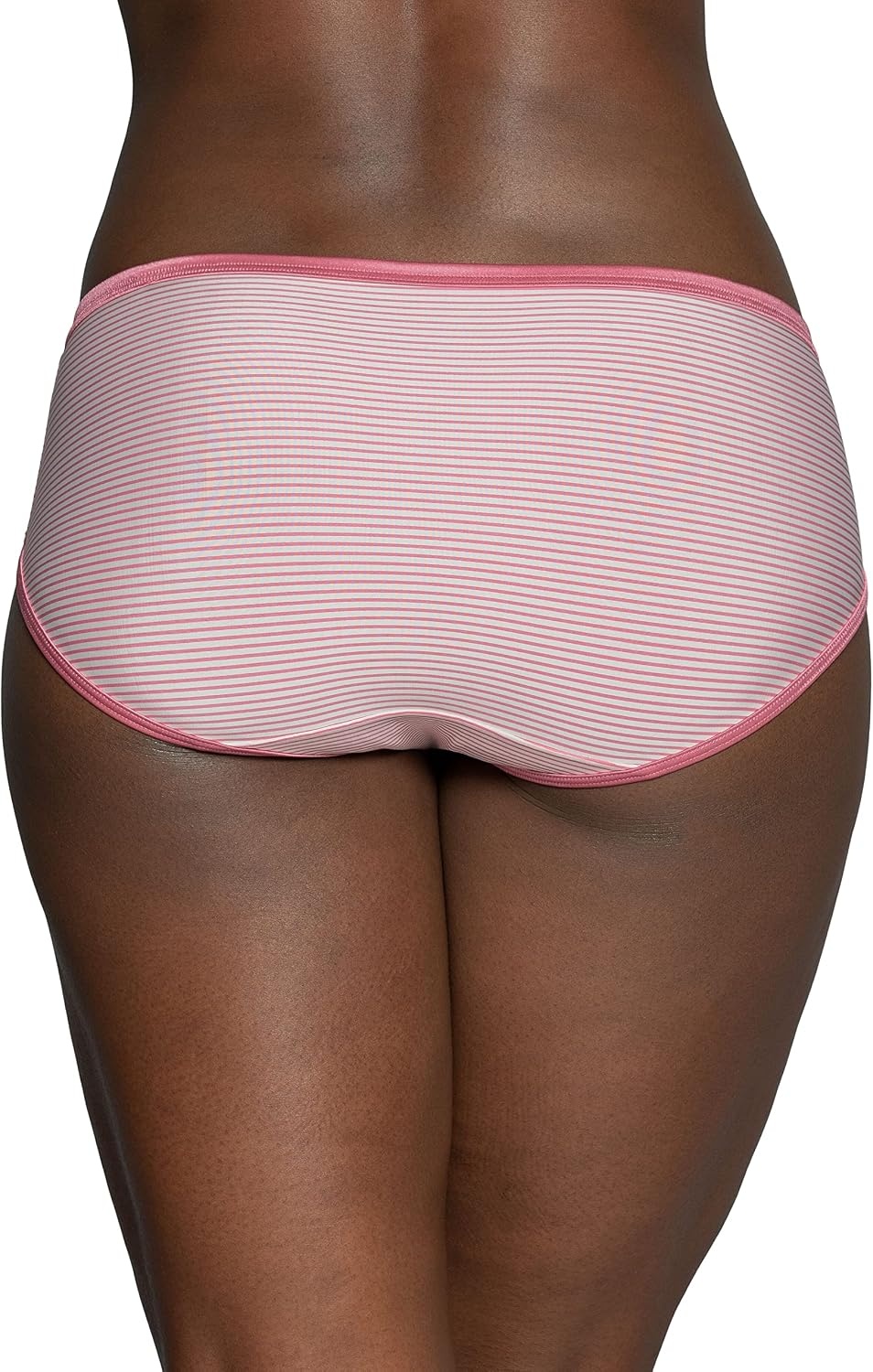 image:imageIllumination Hipster Panties Silky Stretch amp Satin TrimRosy Stripe Print