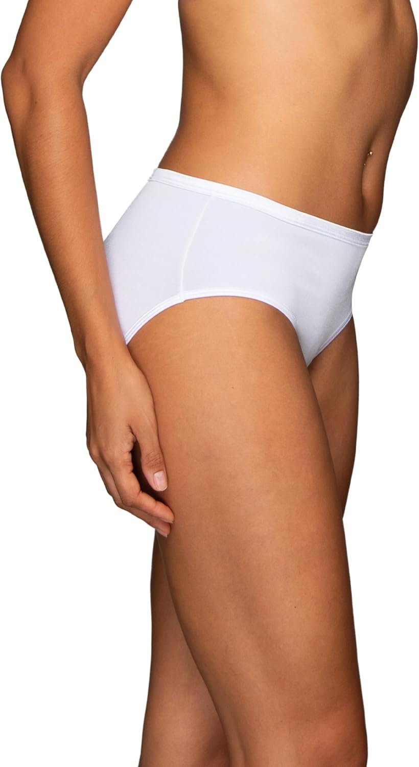 image:imageIllumination Hipster Panties Silky Stretch amp Satin TrimStar White