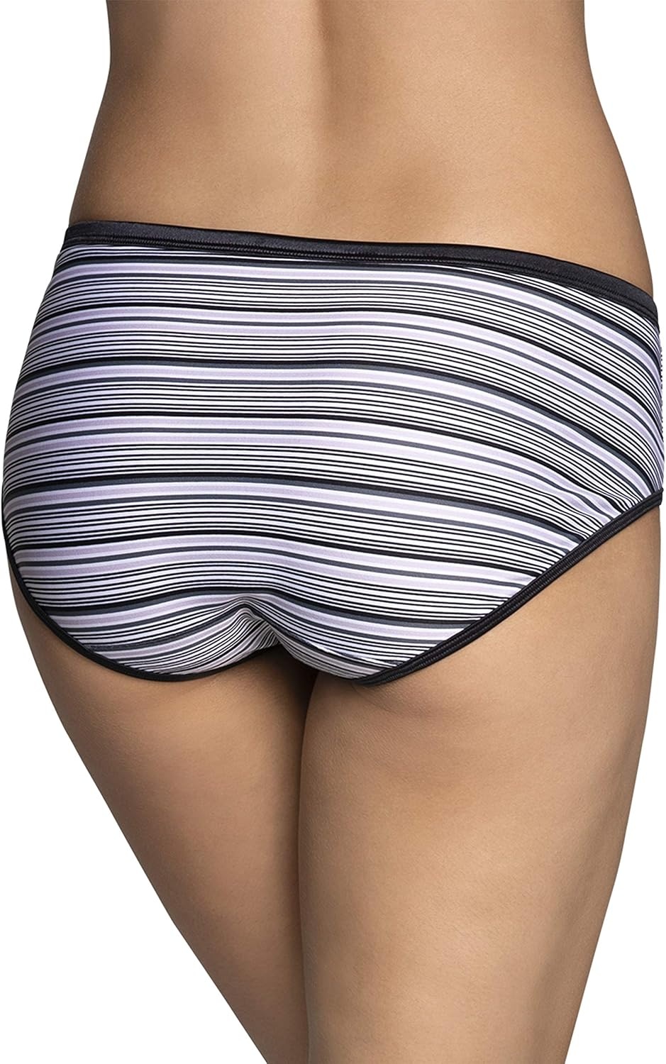 image:imageIllumination Hipster Panties Silky Stretch amp Satin TrimSterling Stripe Print
