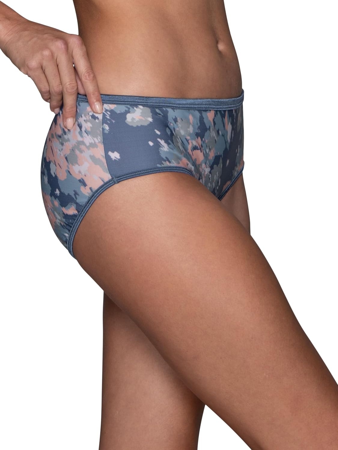 image:imageIllumination Hipster Panties Silky Stretch amp Satin TrimWaterlily Print