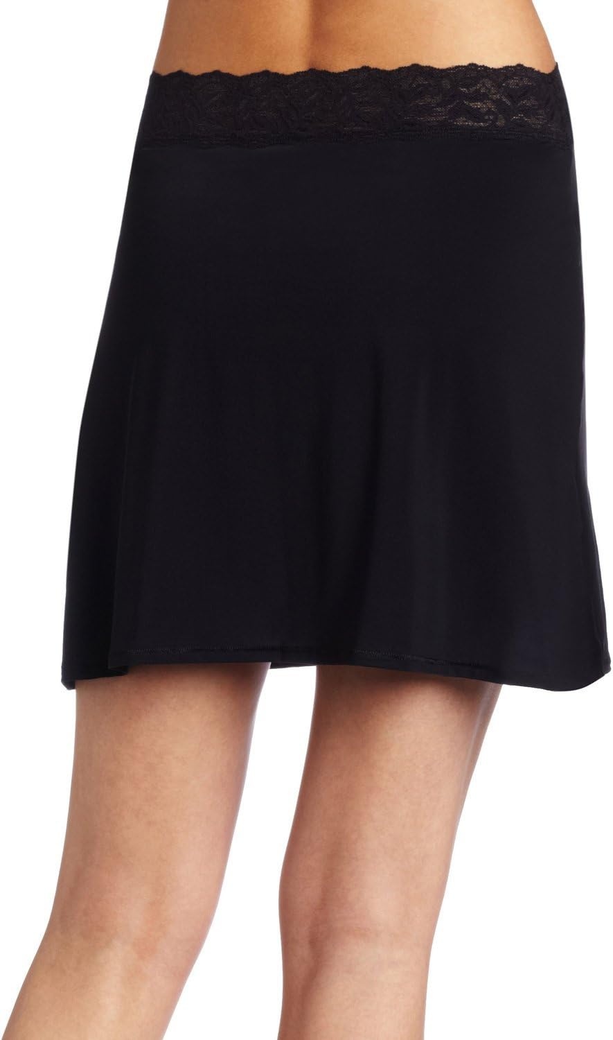 image:imageVanity Fair Womens AntiStatic Nylon Half Slip for Under Dresses Available up to size 3XL16 Inch Black Lace