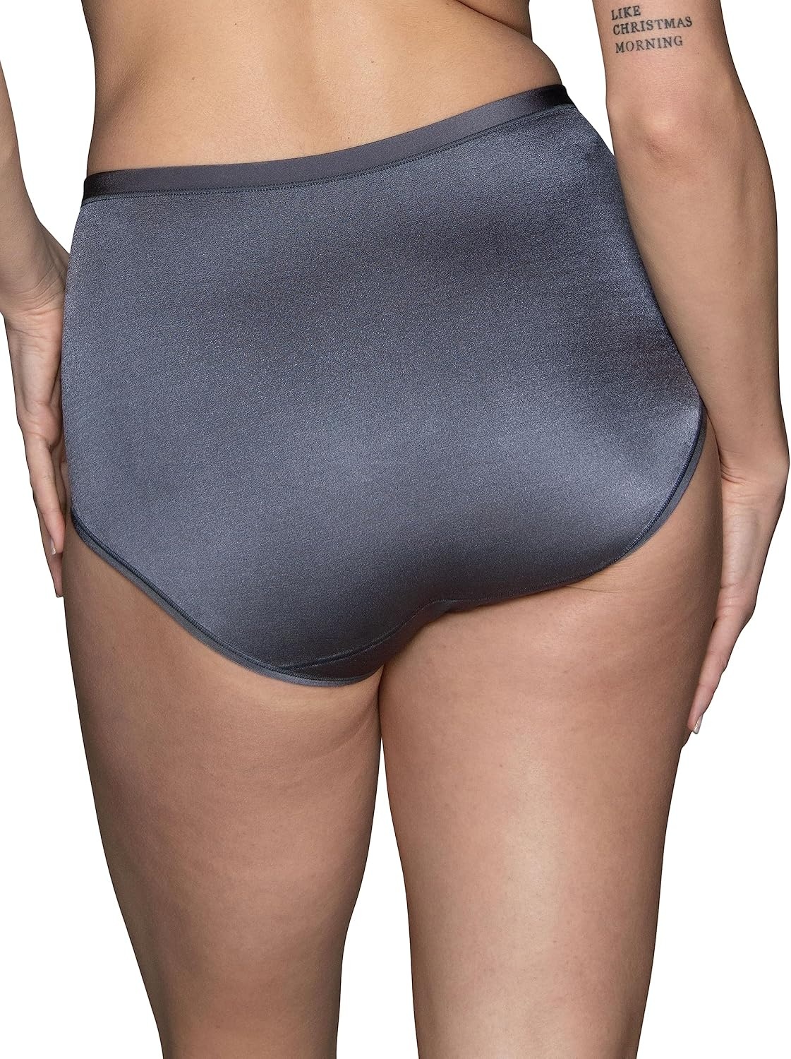 image:imageVanity Fair Womens Body Caress Flexible Fit PantiesBrief 3 Pack Seaside MistEndless BlueSteele Shadow