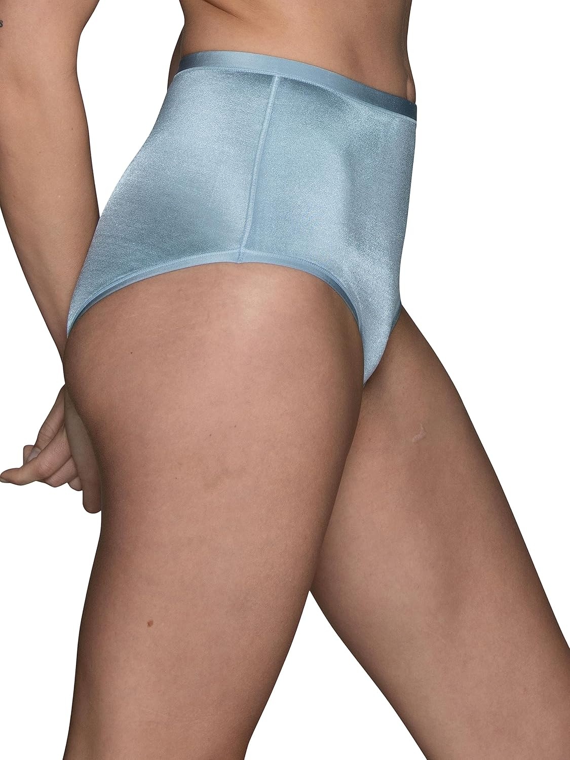 image:imageVanity Fair Womens Body Caress Flexible Fit PantiesBrief 3 Pack Seaside MistEndless BlueSteele Shadow