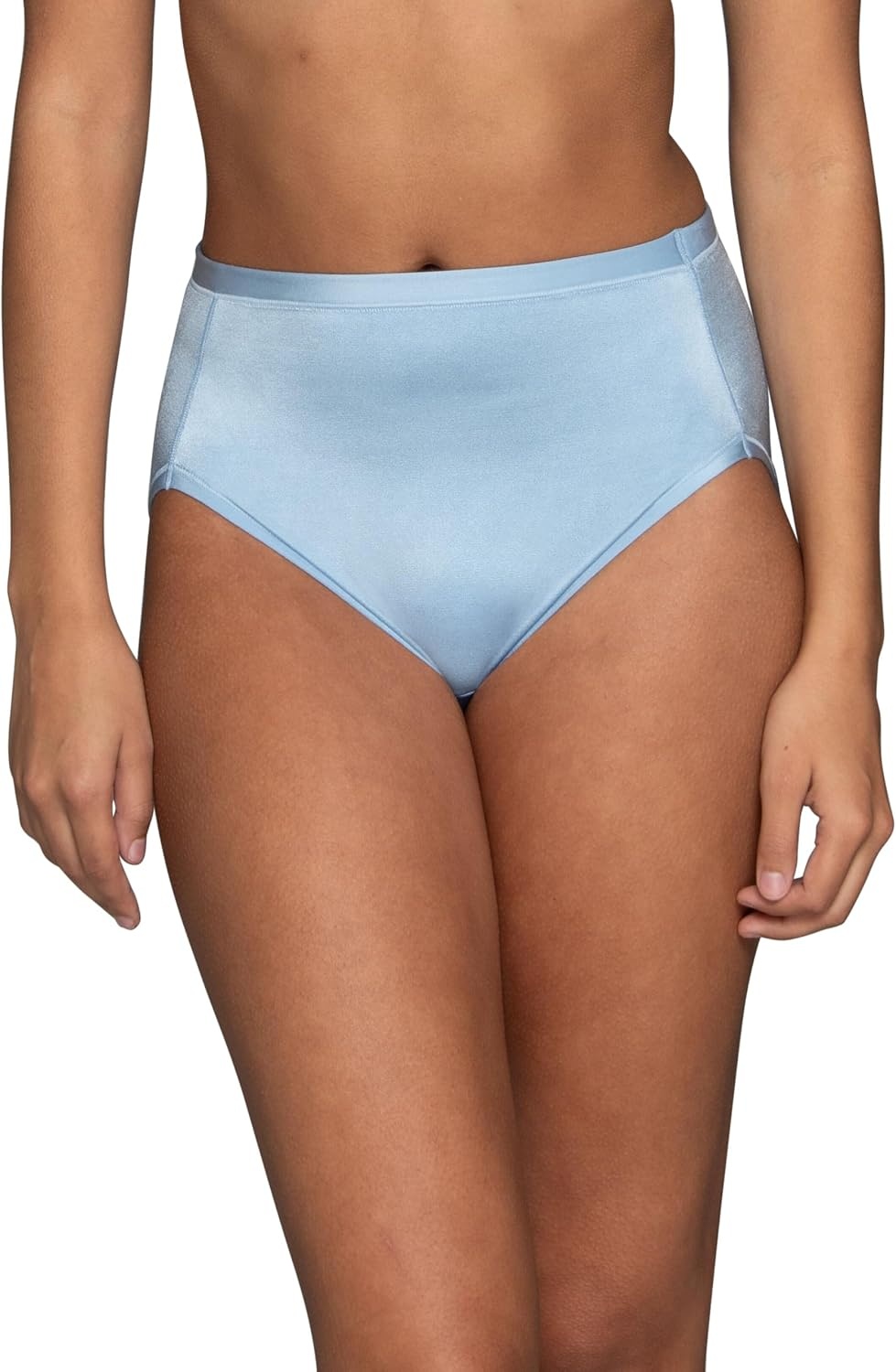 image:imageVanity Fair Womens Body Caress Flexible Fit PantiesHi Cut 3 Pack Mint ChipMorning RainFawn