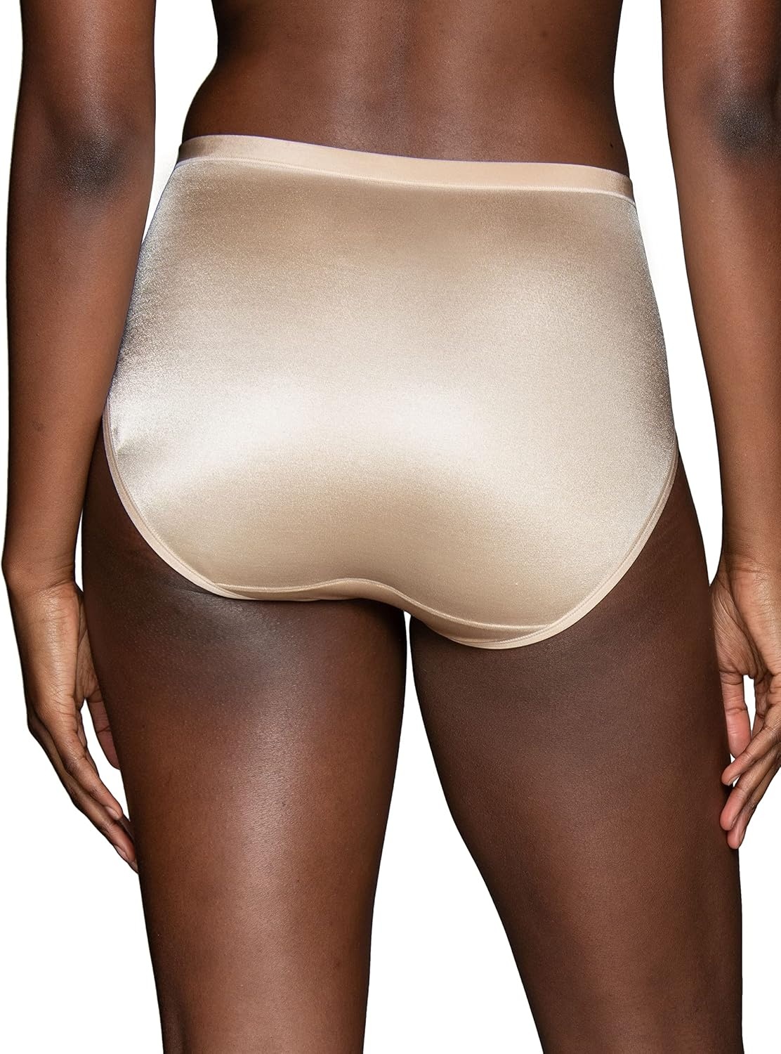 image:imageVanity Fair Womens Body Caress Flexible Fit PantiesHi Cut Damask Neutral