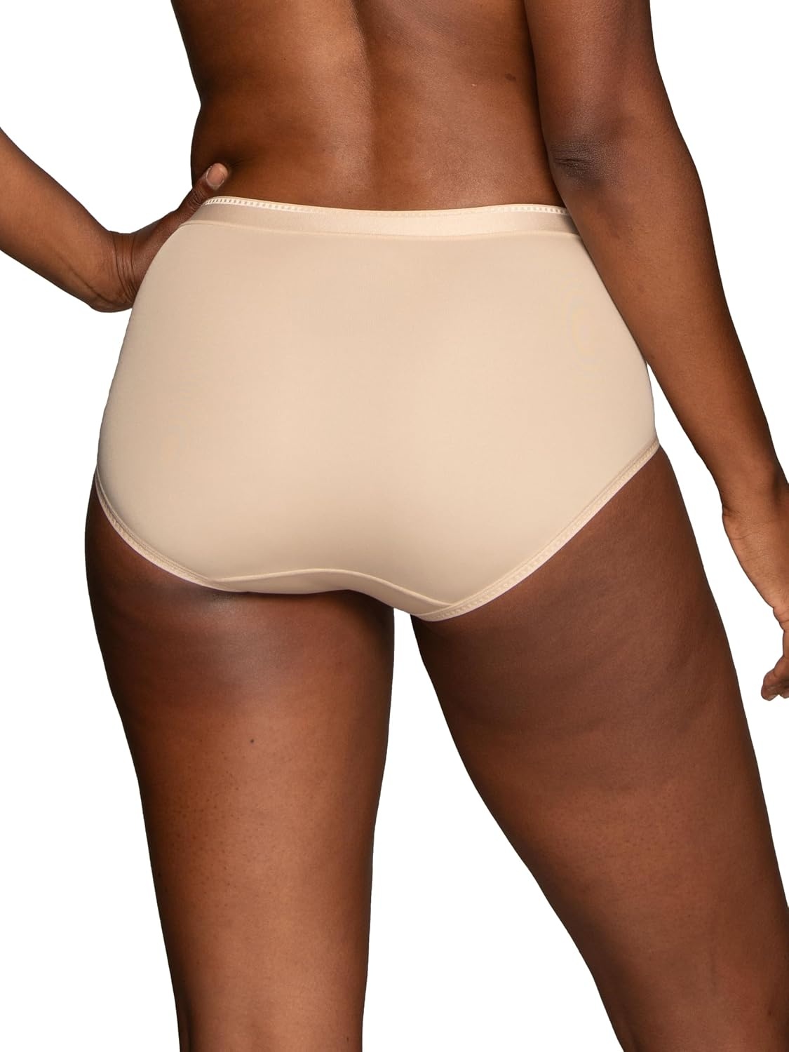 image:imageVanity Fair Womens Comfort Where It Counts No Ride Up PantiesBrief 3 Pack Neutral