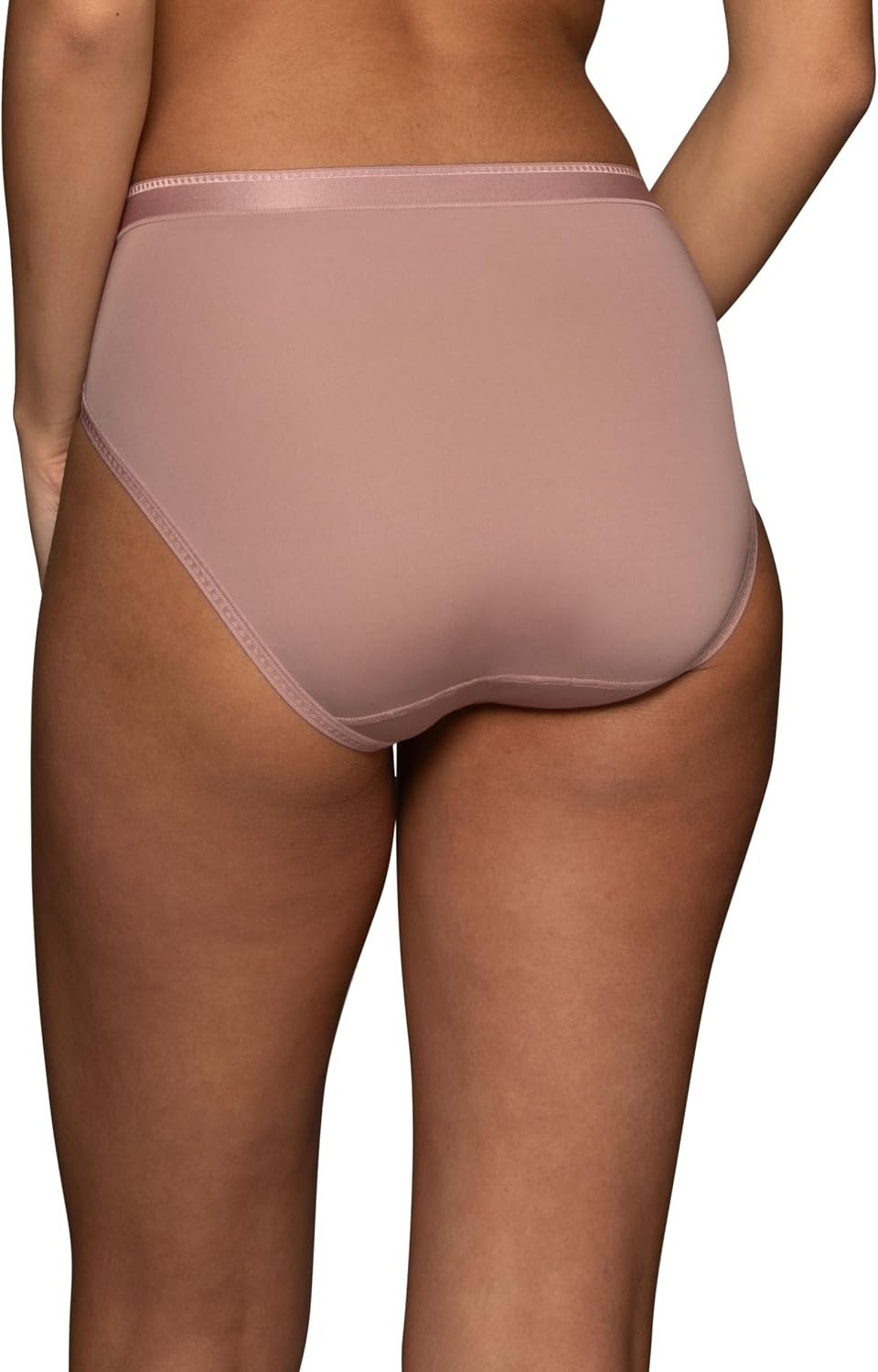 image:imageVanity Fair Womens Comfort Where It Counts No Ride Up PantiesHi Cut 3 Pack BlackBlushBlack