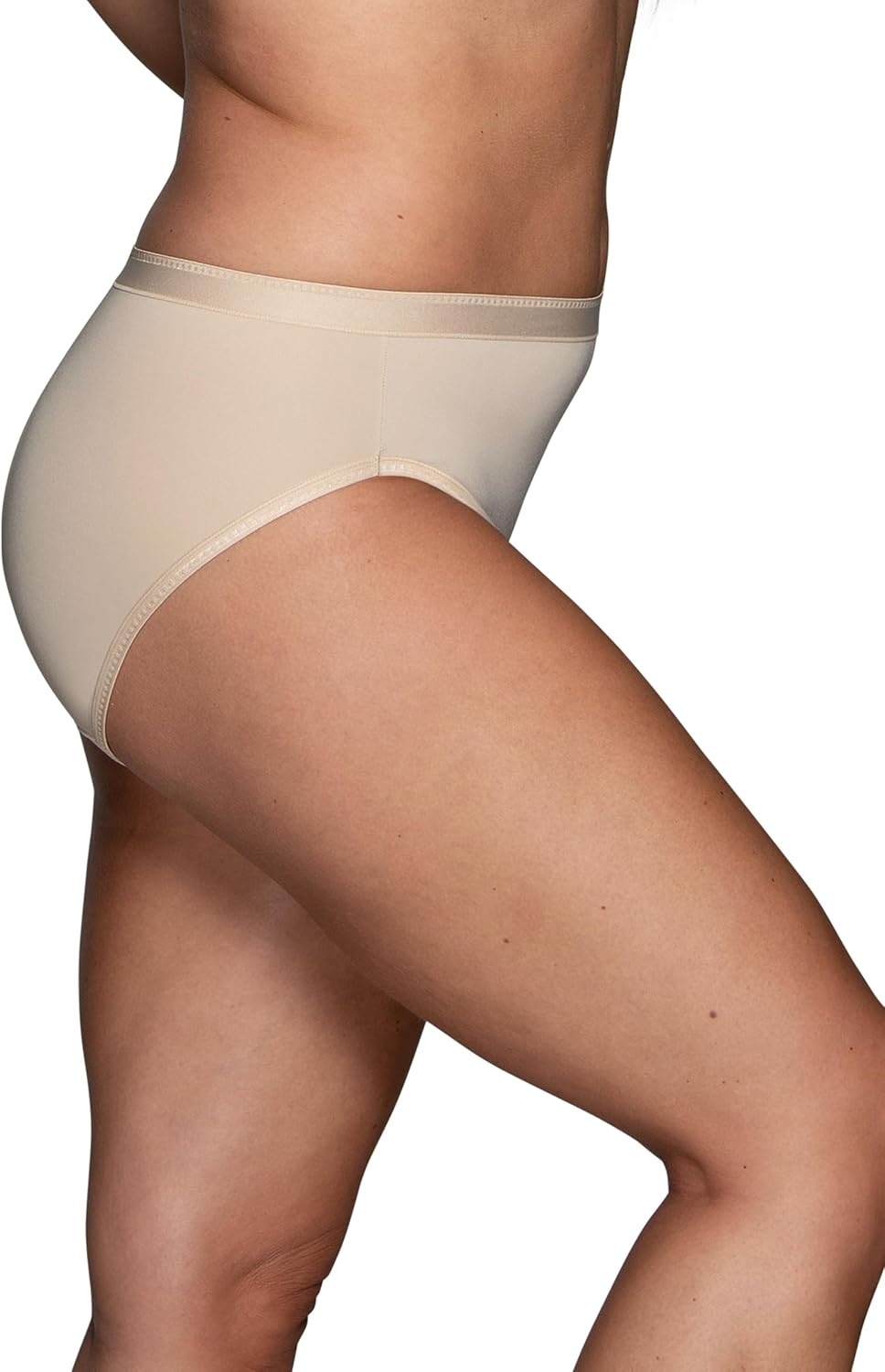 image:imageVanity Fair Womens Comfort Where It Counts No Ride Up PantiesHi Cut 3 Pack Neutral