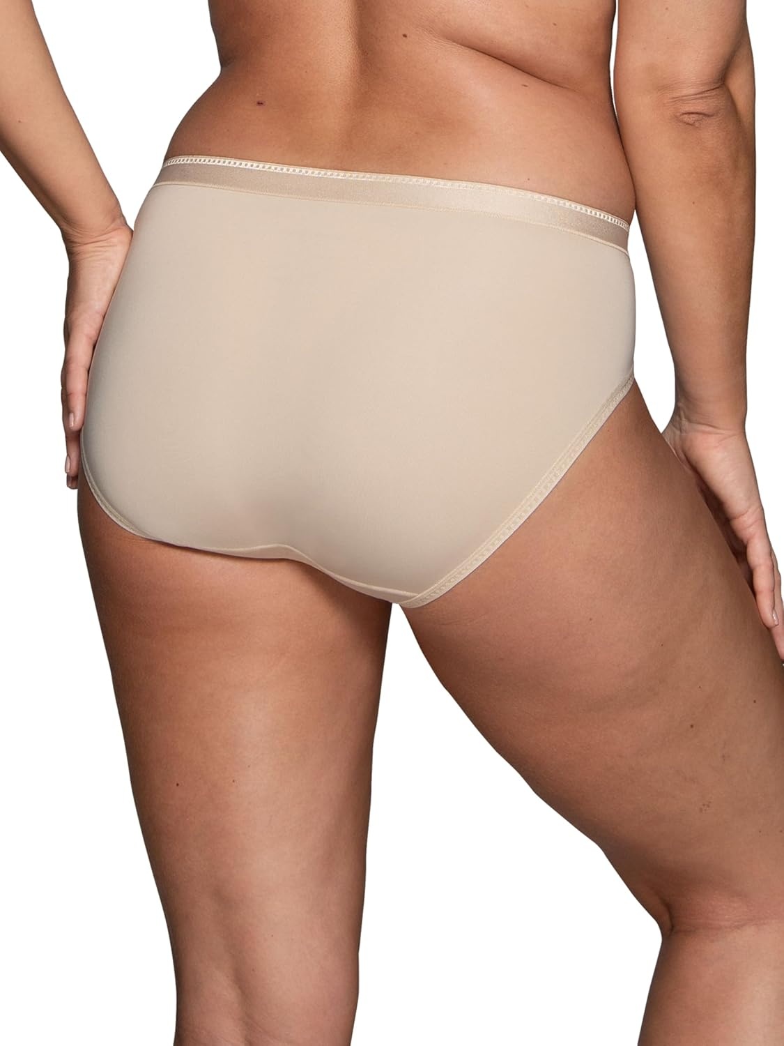 image:imageVanity Fair Womens Comfort Where It Counts No Ride Up PantiesHi Cut 3 Pack Neutral