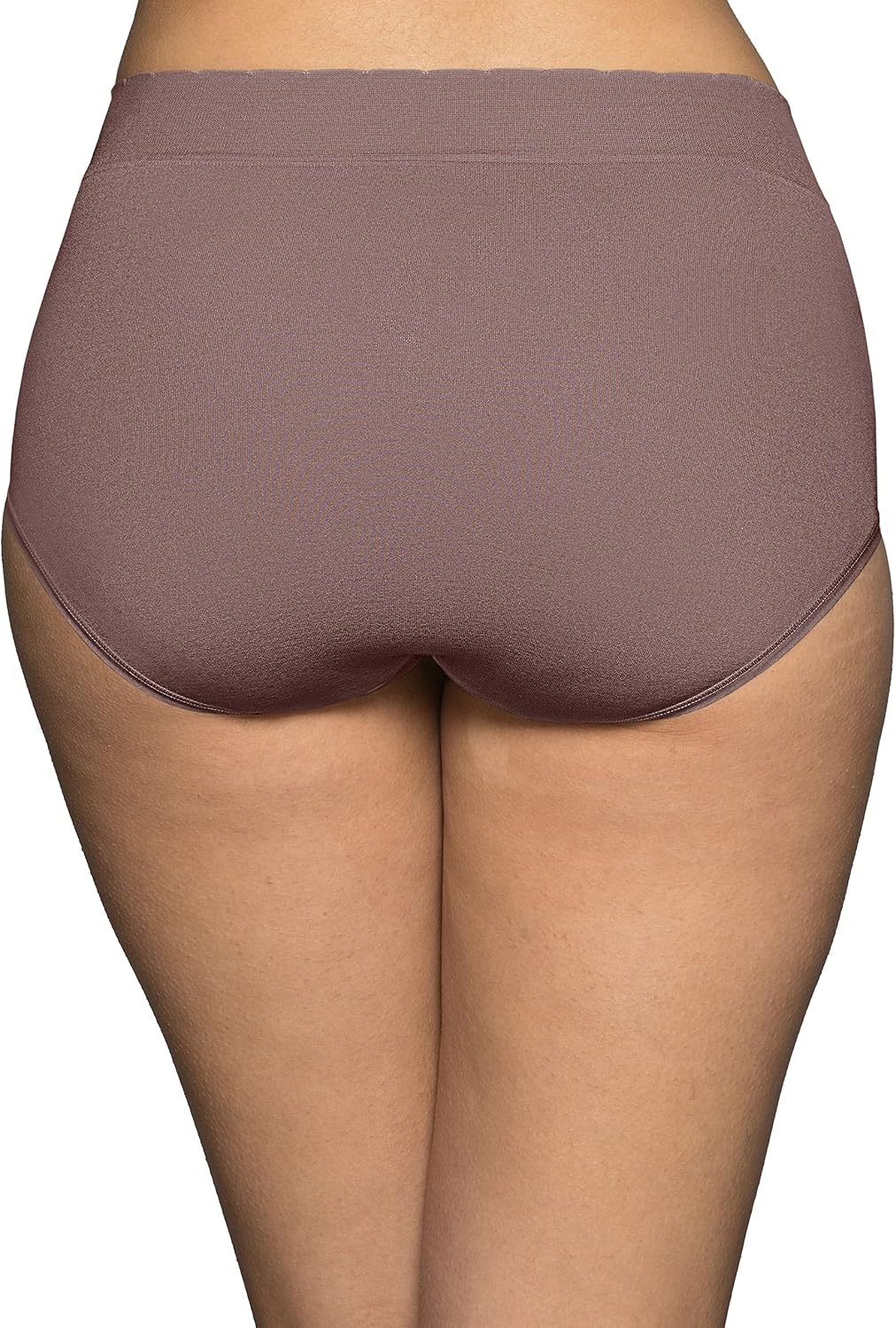 image:imageVanity Fair Womens No Pinch No Show Seamless UnderwearBrief 3 Pack ChocolateNeutralNavy